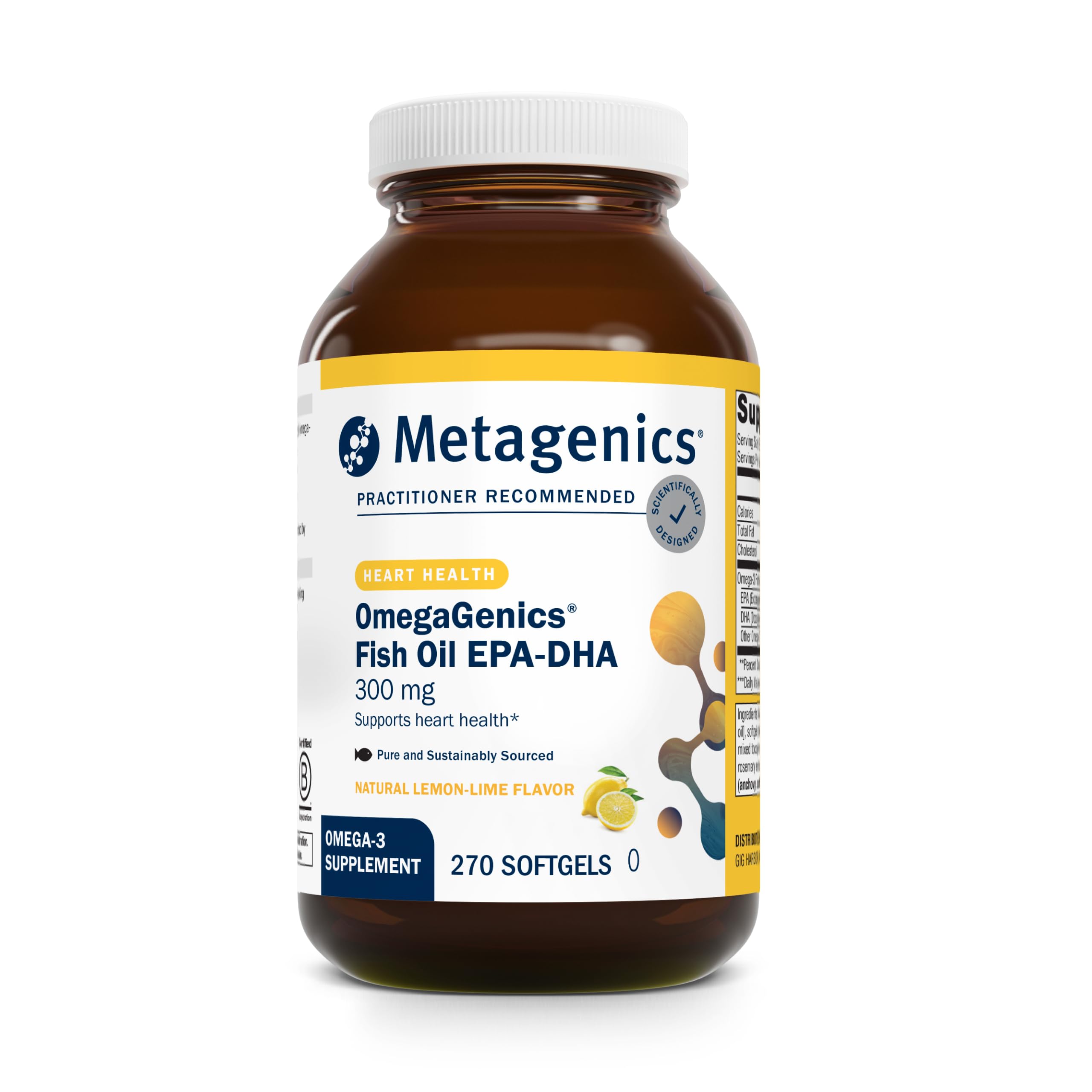  Metagenics OmegaGenics Fish Oil EPA-DHA 300mg for Heart Health Support
| Metagenics OmegaGenics Fish Oil EPA-DHA 300mg 