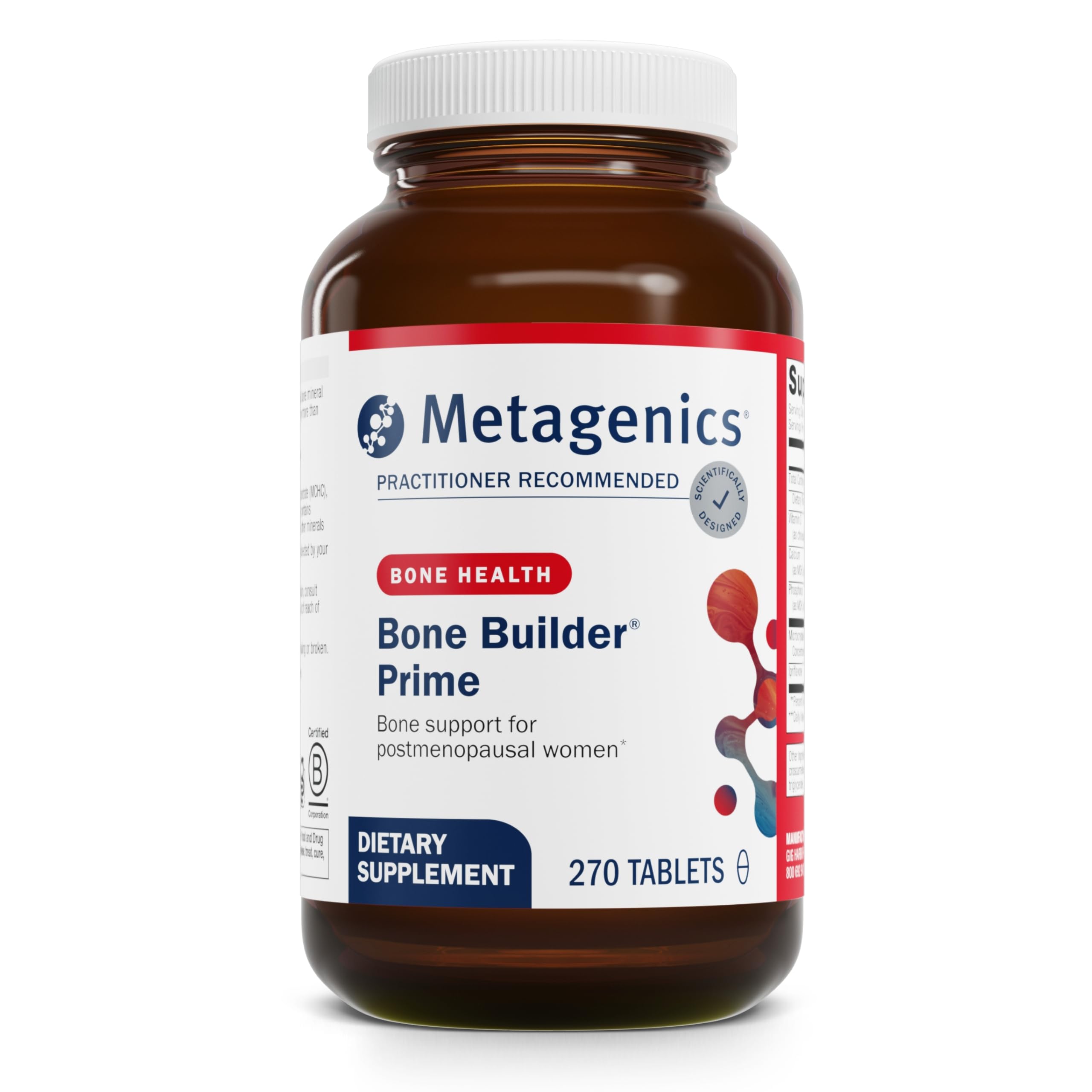 Metagenics Bone Builder Prime Enhanced Bone Support for Bone Health and Strength
| Metagenics Bone Builder Prime Enhanc